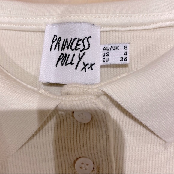 Princess Polly Downtown Crop Top - 4 - Picture 3 of 8